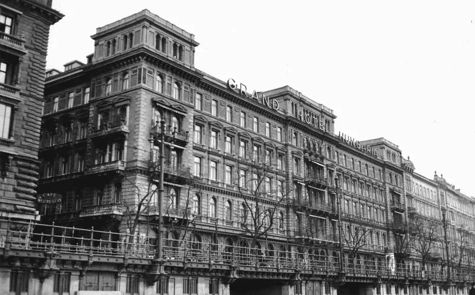 Grand Hotel Hungaria in Budapest