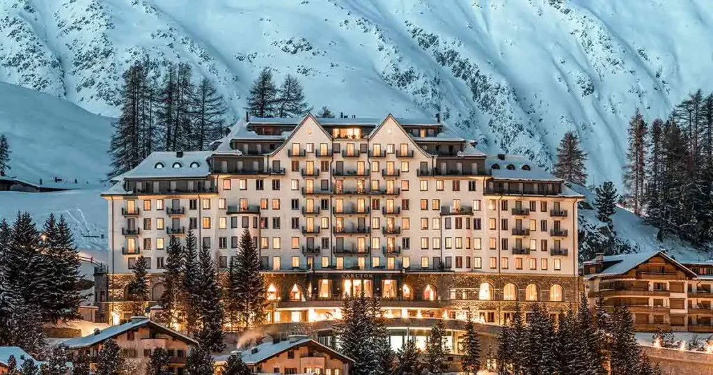 Hotel St Moritz in Switzerland