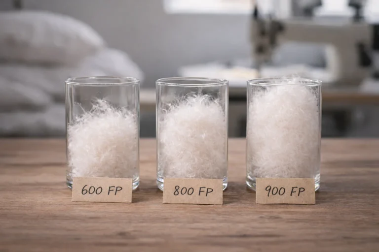 measuring the fill power of goose down